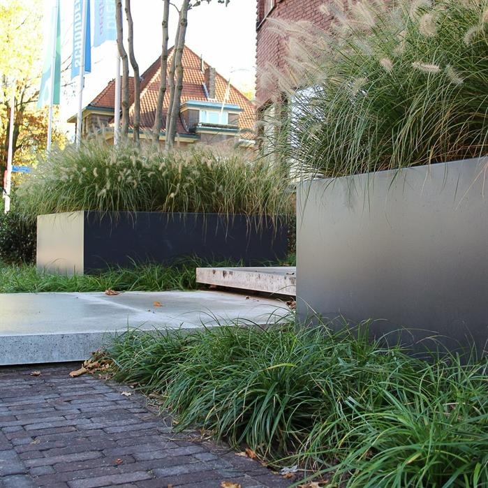 images Adezz Plantenbak Aluminium CARREZ zonder bodem