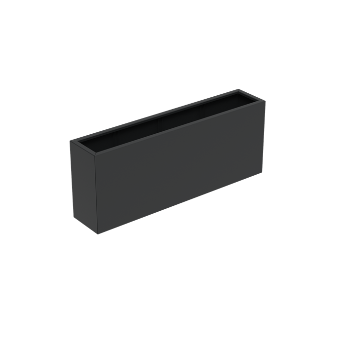 images ADEZZ Plantenbak Aluminium Rechthoek Florida 200x40x80cm - Eliassen.nl