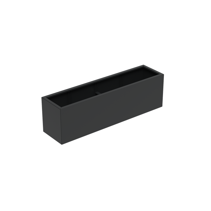 images ADEZZ plantenbak Aluminium Rechthoek Florida 200x50x60cm - Eliassen.nl