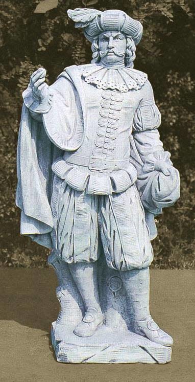 images Beeld klassiek Kasteelheer 140cm - eliassen.nl