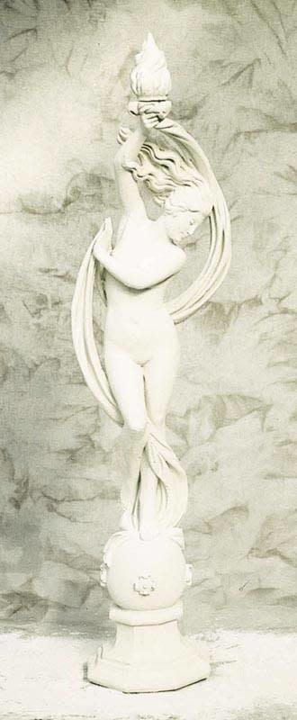 images Beeld klassiek Venus op bol 195cm - eliassen.nl