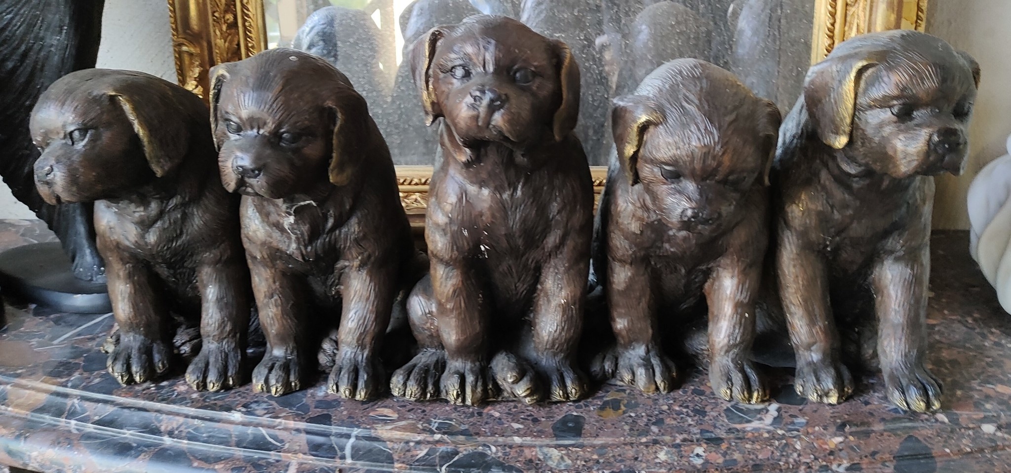 images bronzen 5 honden - eliassen.nl