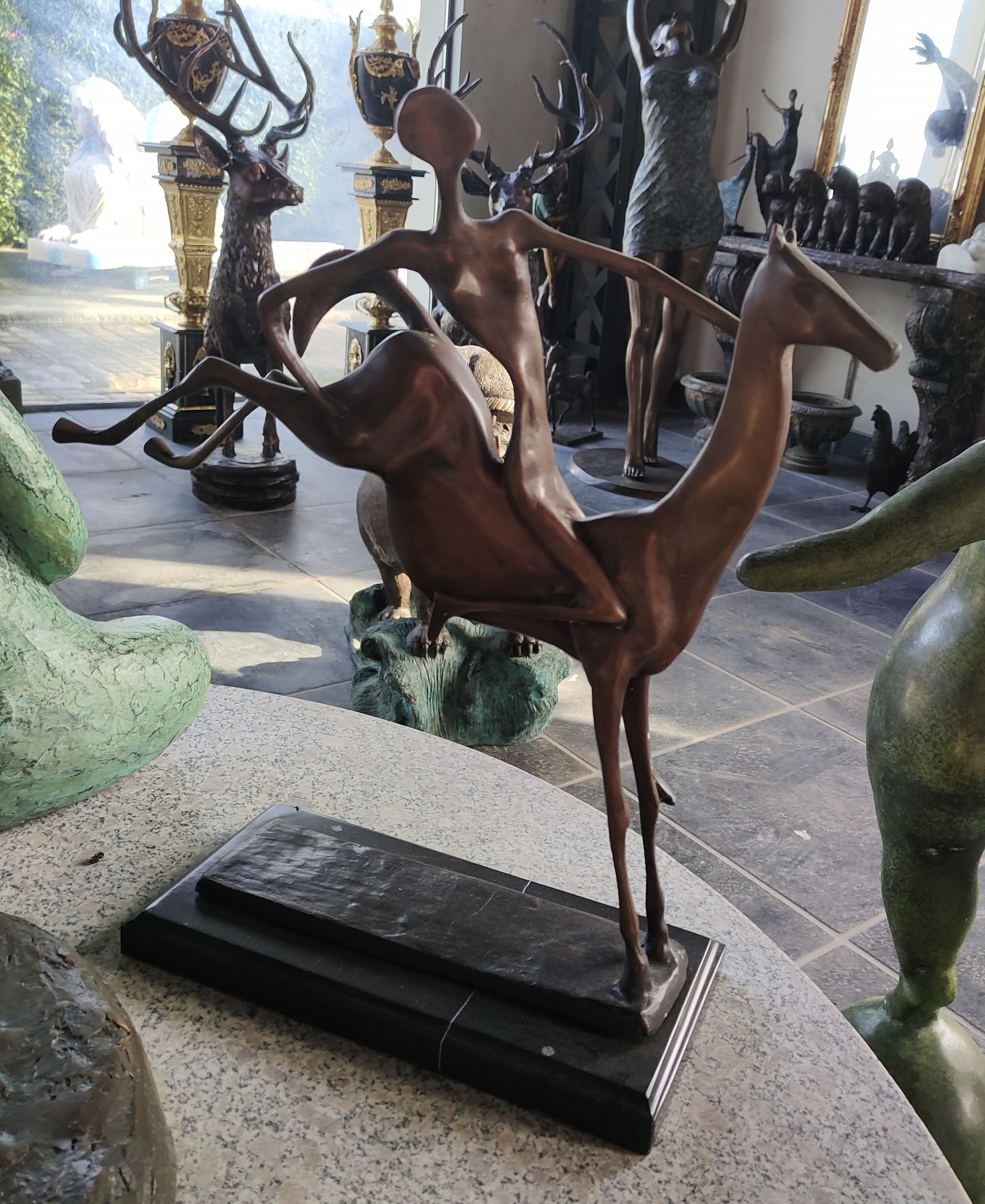 images bronzen paard met ruiter - eliassen.nl