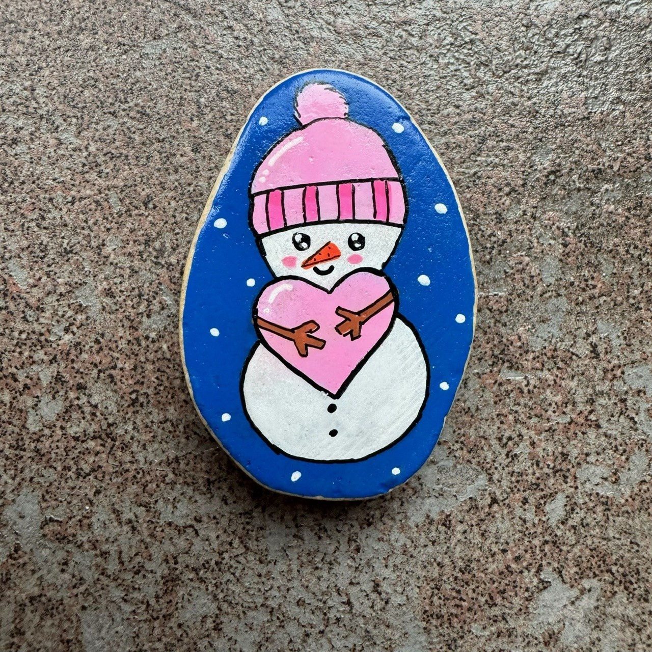 images Eliassen de beste stenen keien voor beschildering happy stones schijfjes bruin 1