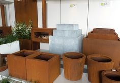 images Eliassen Plantenbak Cortenstaal Rond 4