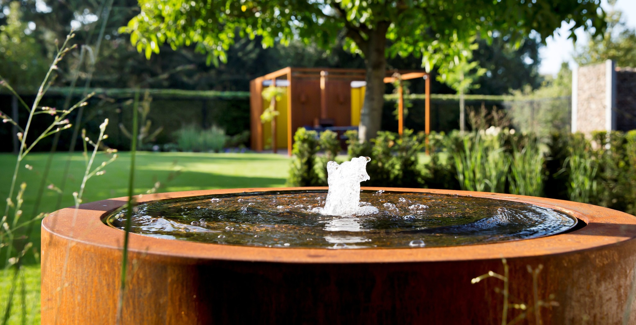 images Eliassen Watertafel Cortenstaal