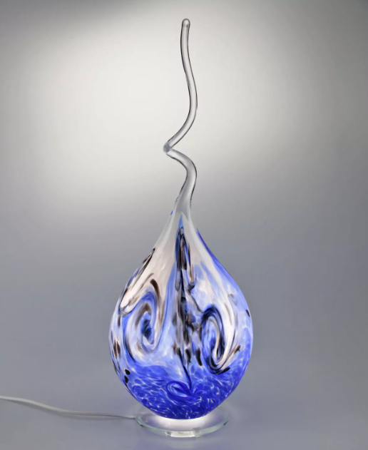 images glaslamp blauw - eliassen.nl