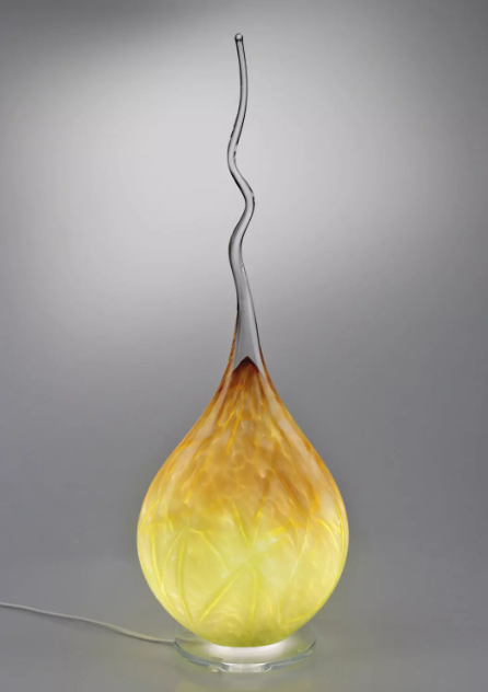 images glaslamp groen amber - eliassen.nl