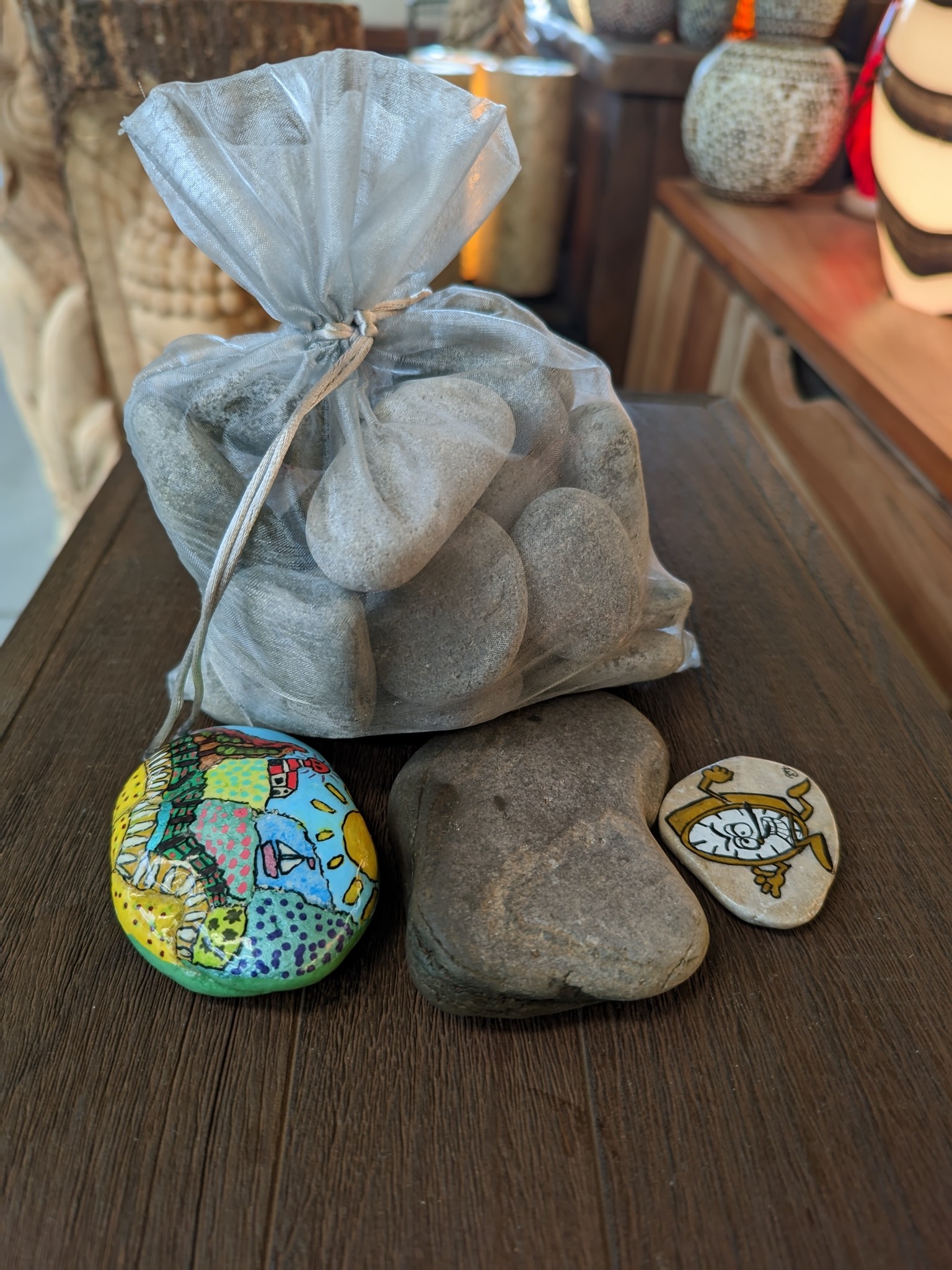 images Keien plat grijs 5-8cm 2kg uitgesorteerd beste selectie voor beschildering eliassen.nl