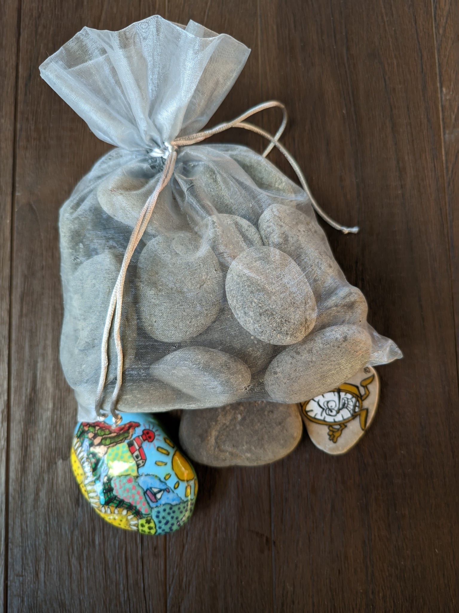 images Keien plat grijs 5-8cm 2kg uitgesorteerd beste selectie voor beschildering eliassen.nl