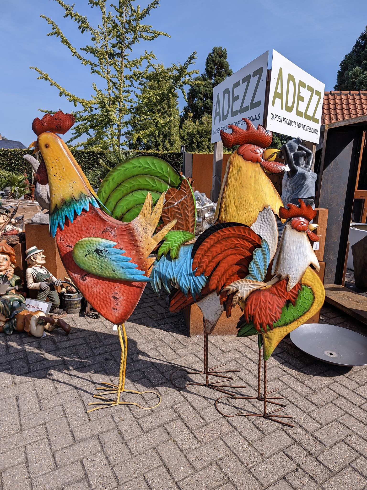 images metalen hanen eliassen