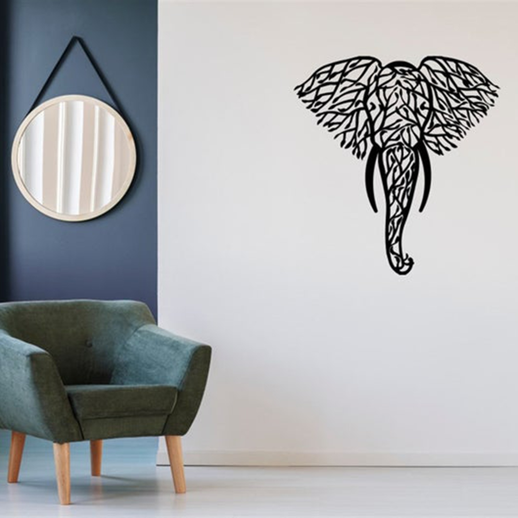 images olifanten kop muurdeco eliassen