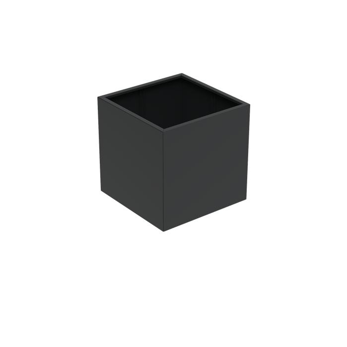 images Plantenbak Aluminium Vierkant Florida 100x100x40cm