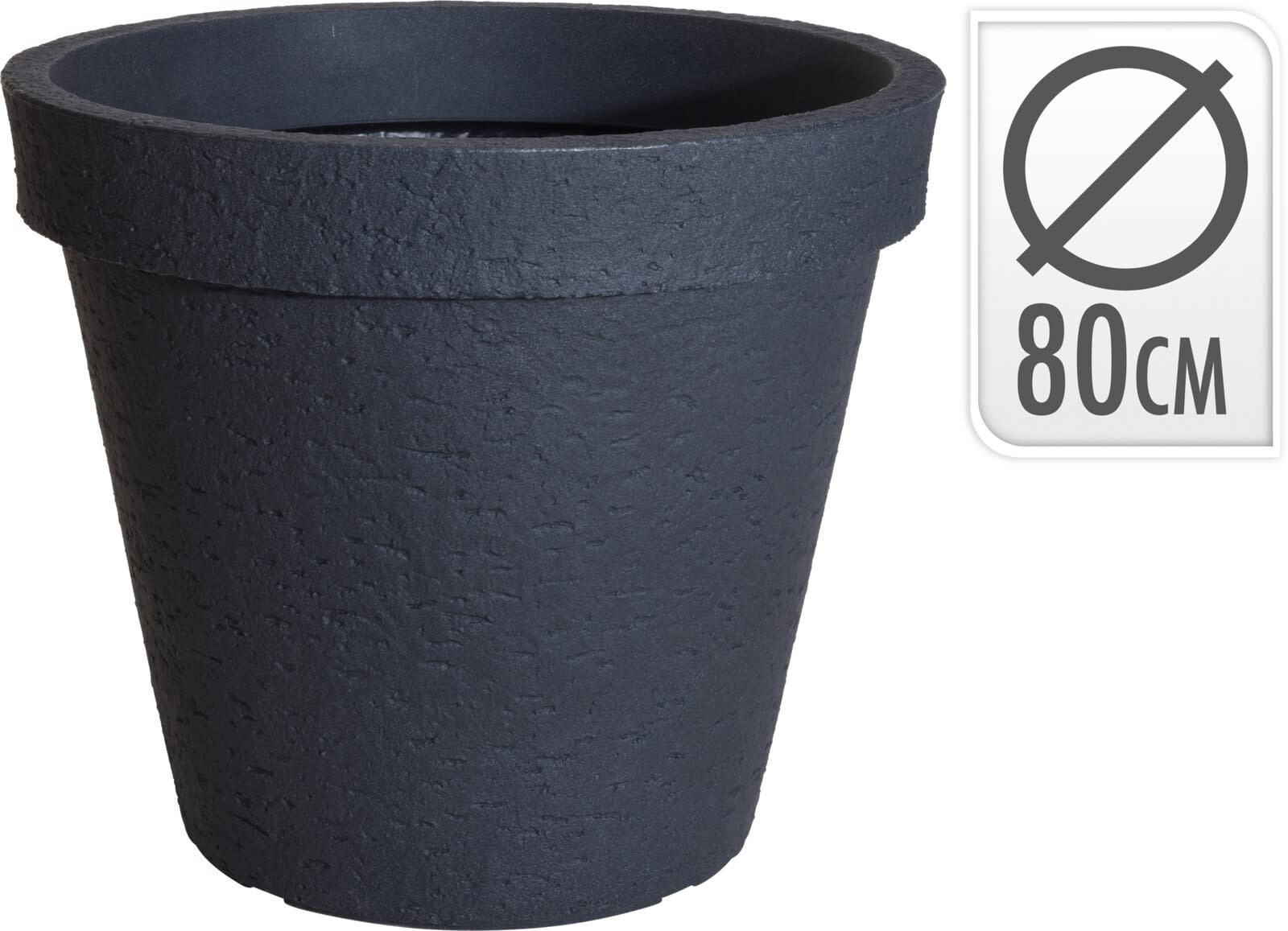 Pot rond Tess donkergrijs Eliassen.nl  Y54195550