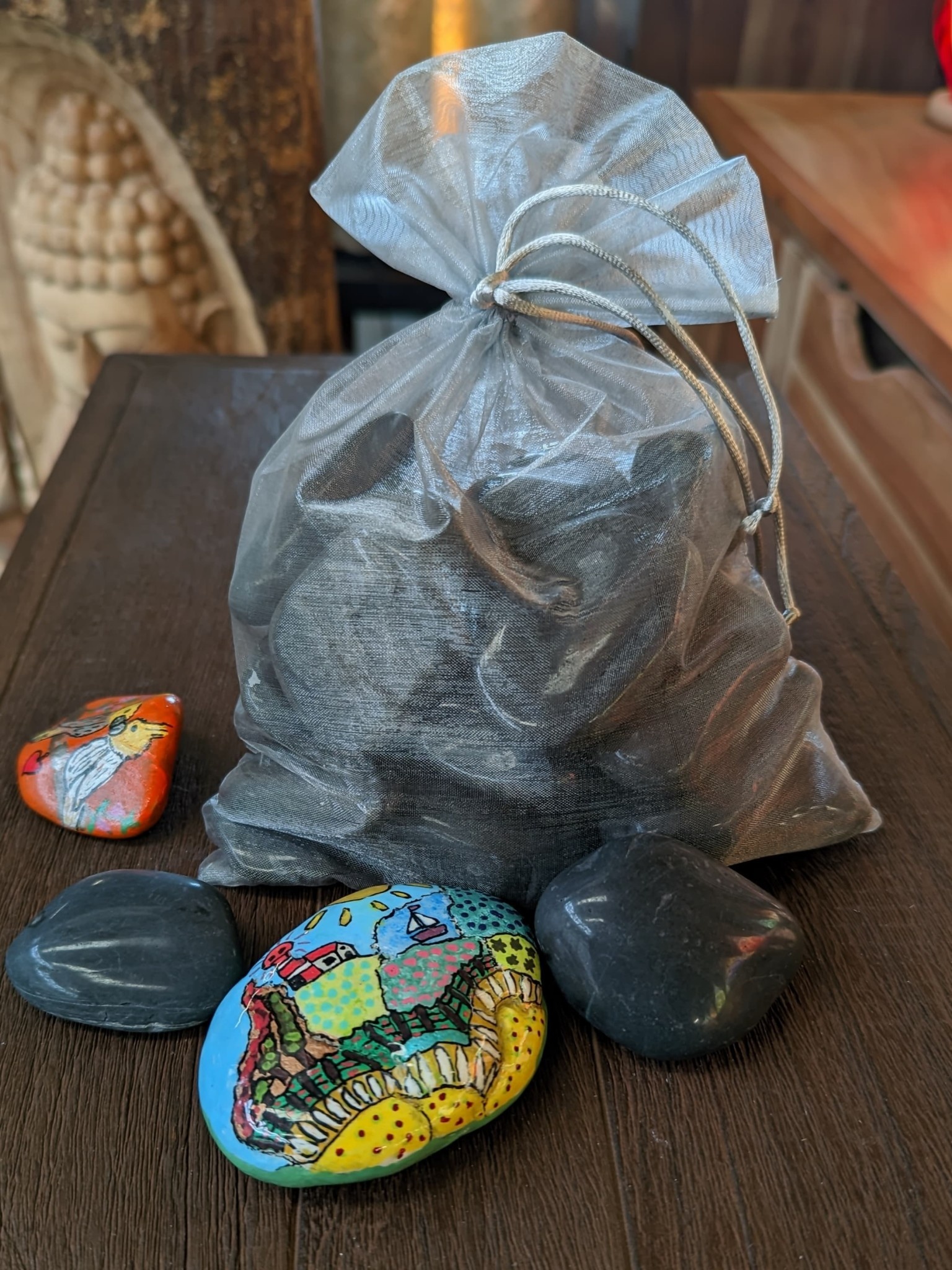 images Sierkeien zwart-grijs gepolijst 4-7cm 2kg uitgesorteerd eliassen.nl 2