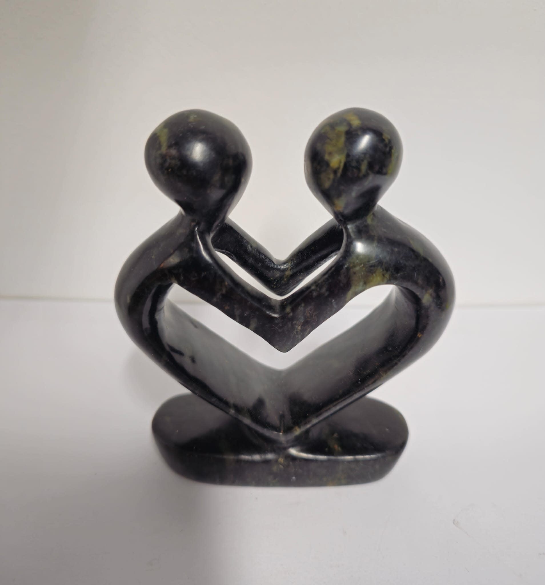 images Speksteen beeld liefdeshart verbonden 11cm eliassen.nl