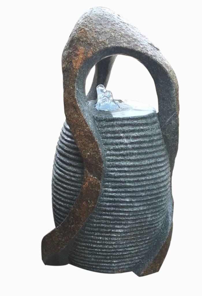 images Waterelement bruin basaltsteen Ade - Eliassen.nl