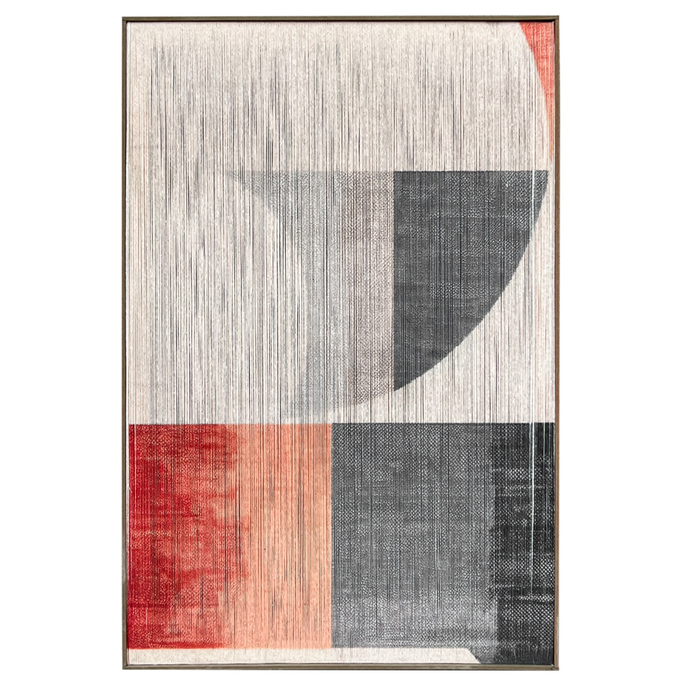 images Draadschilderij Rood blok Eliassen.nl fk6045