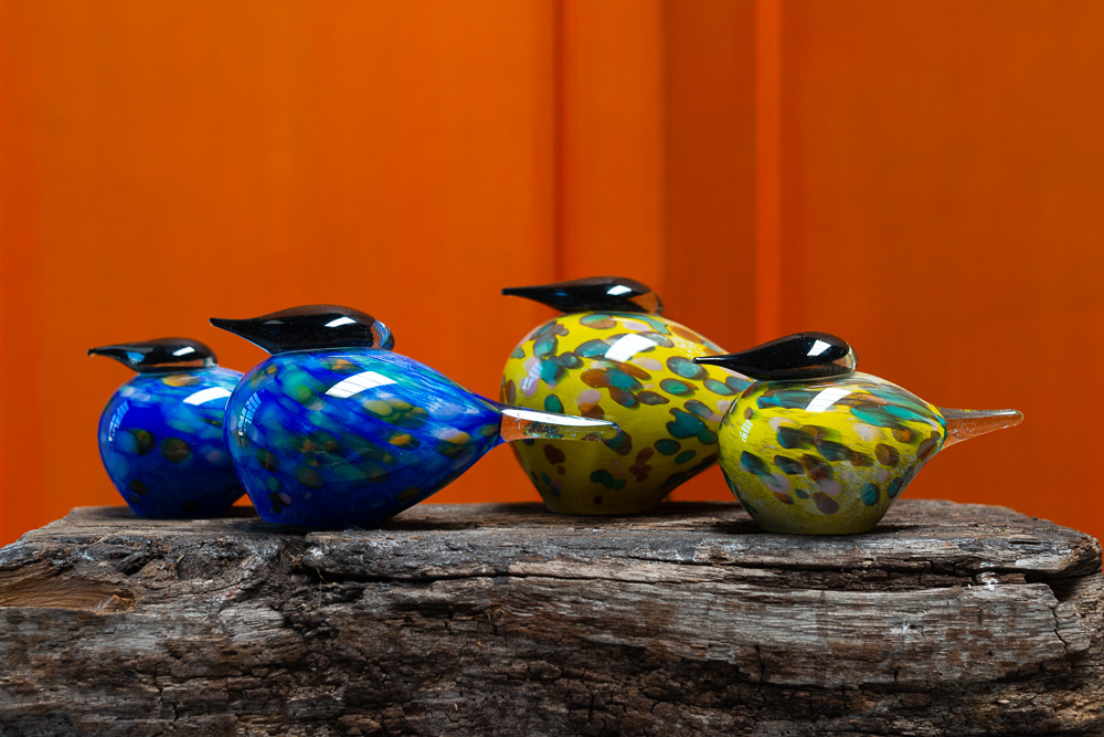 images Fidrio vogels van glas Eliassen.nl