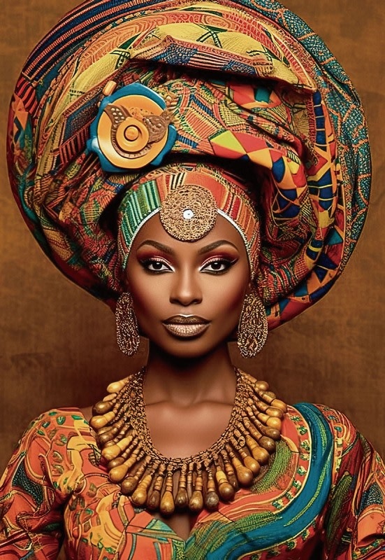 images Glasschilderij Vrouw met hoofdband Eliassen.nl GLAS1101603D-010