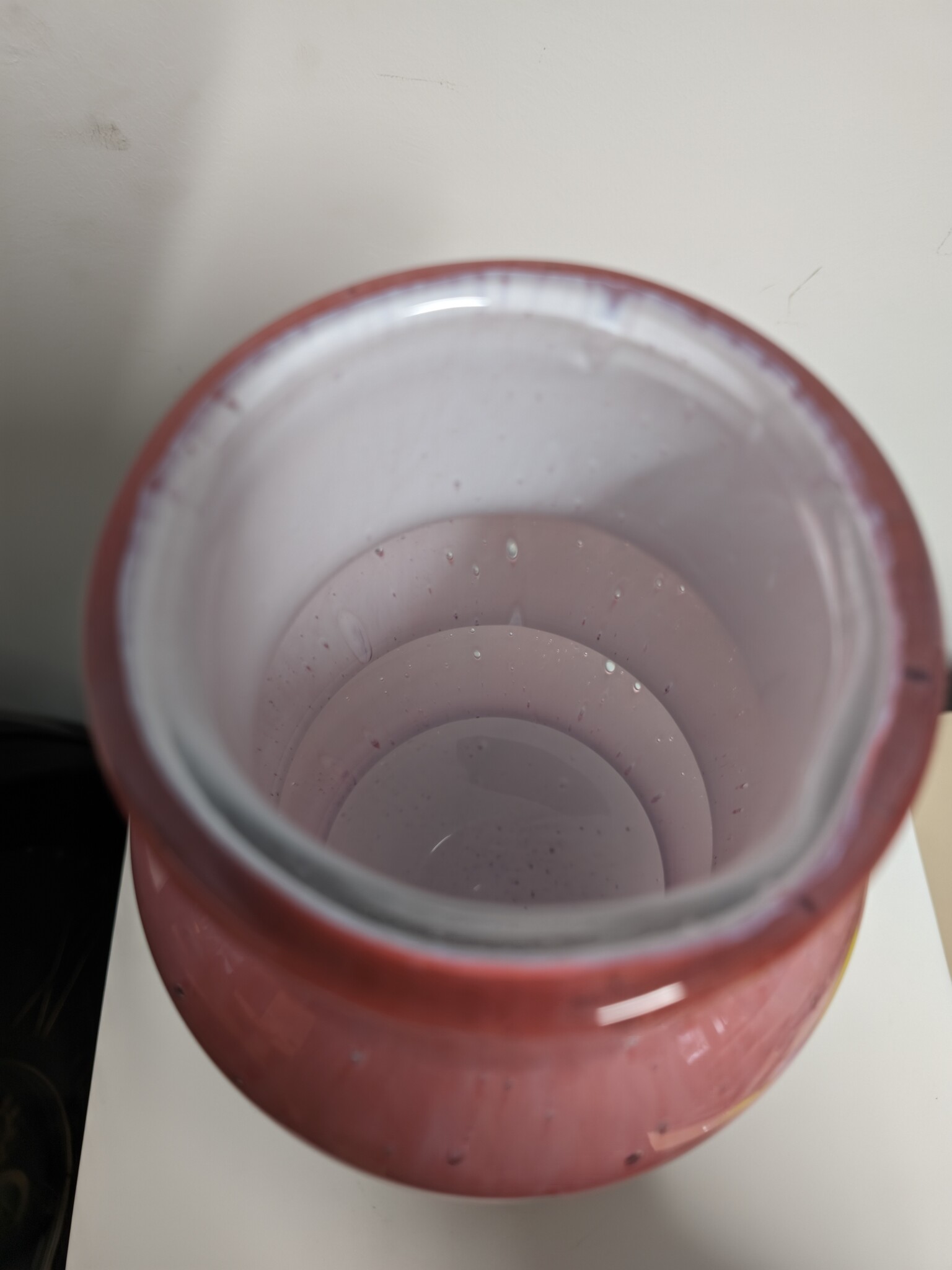 images Glasvaas vita roze bubbels 28cm eliassen.nl 2