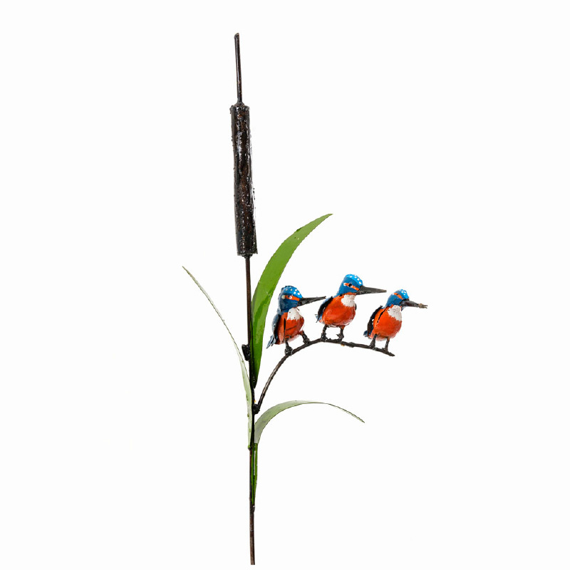 images METAL-COLOURFUL-3-BABY-KF-ON-CATTAIL-PLANT