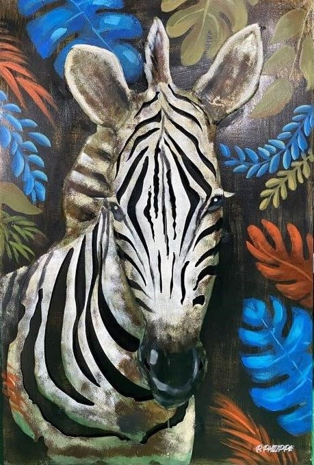images Schilderij 3d Zebra Eliassen.nl mg-105