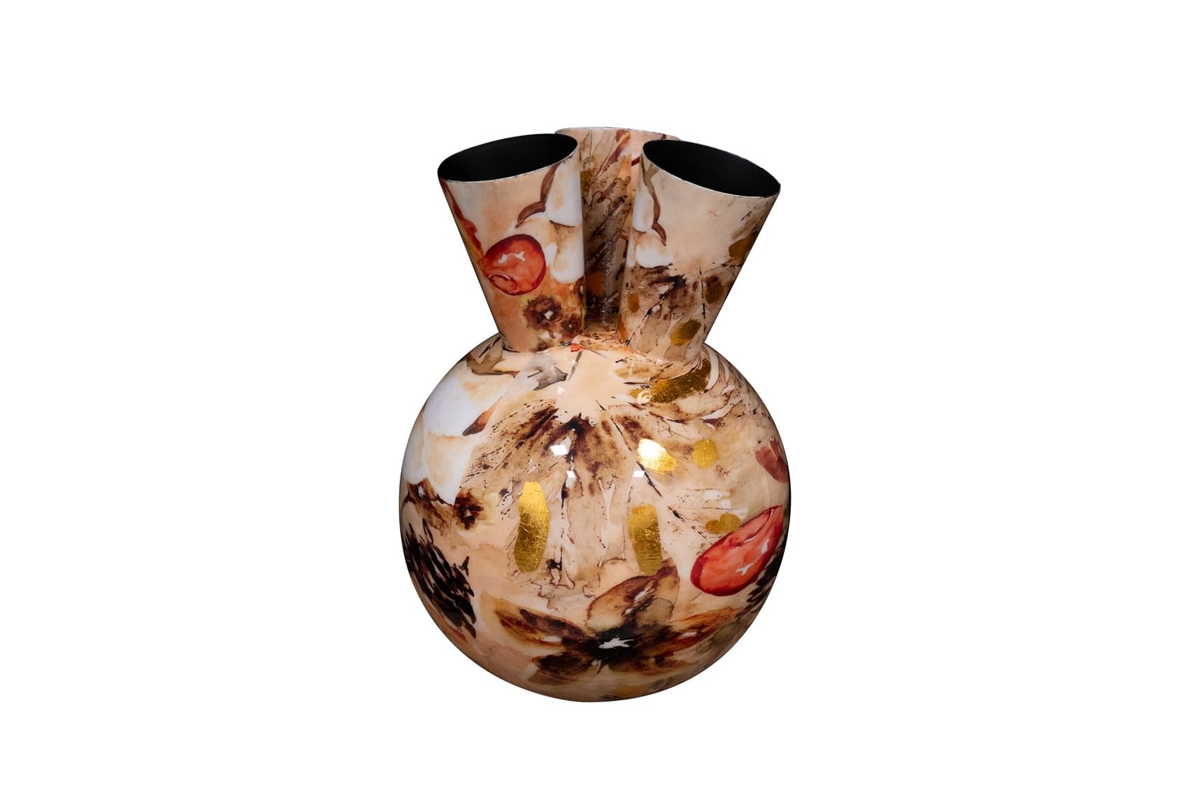 images Tulpenvaas metaal Cotton Cream in 2 maten eliassen.nl 1