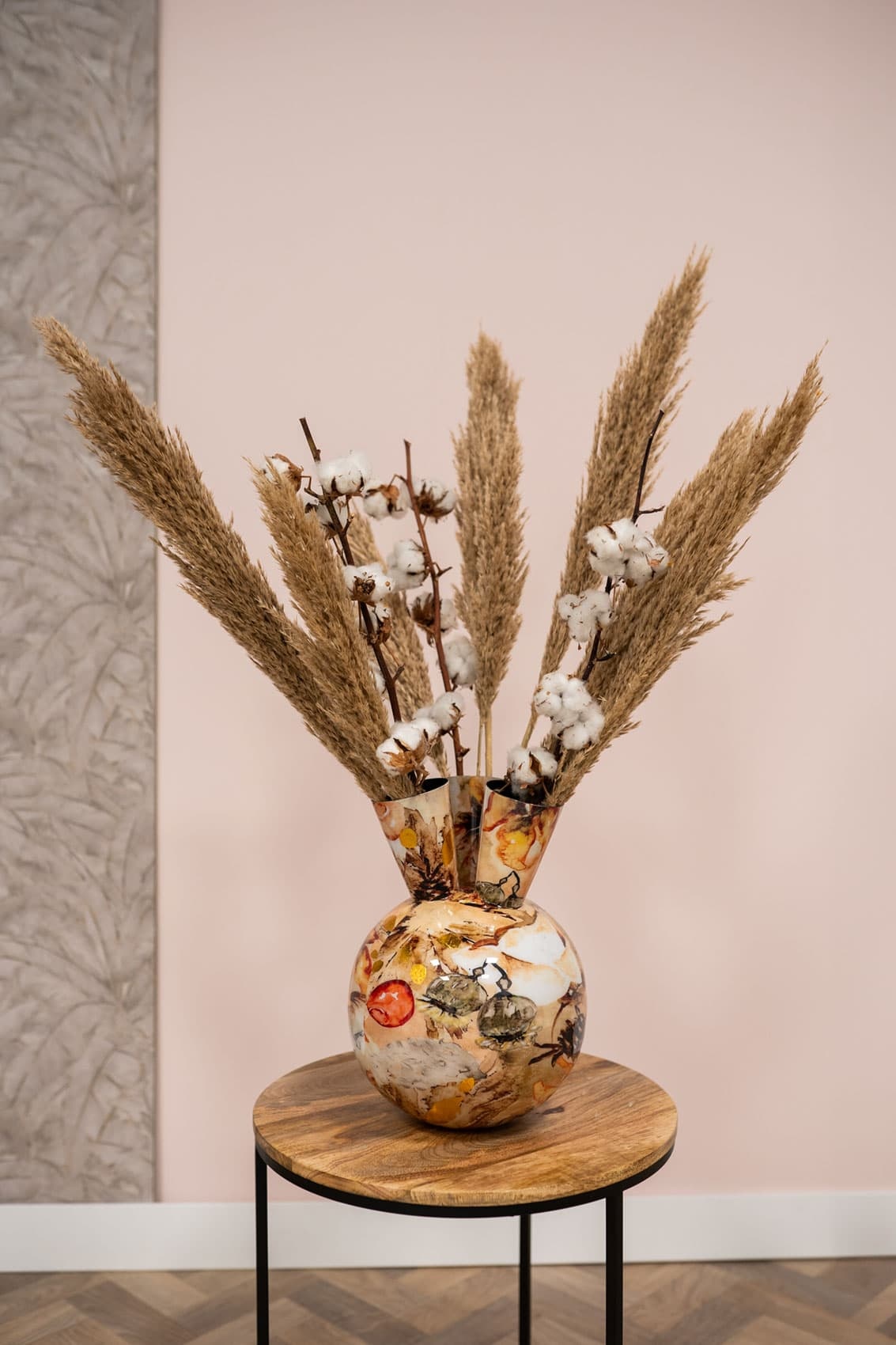 images Tulpenvaas metaal Cotton Cream in 2 maten eliassen.nl 5