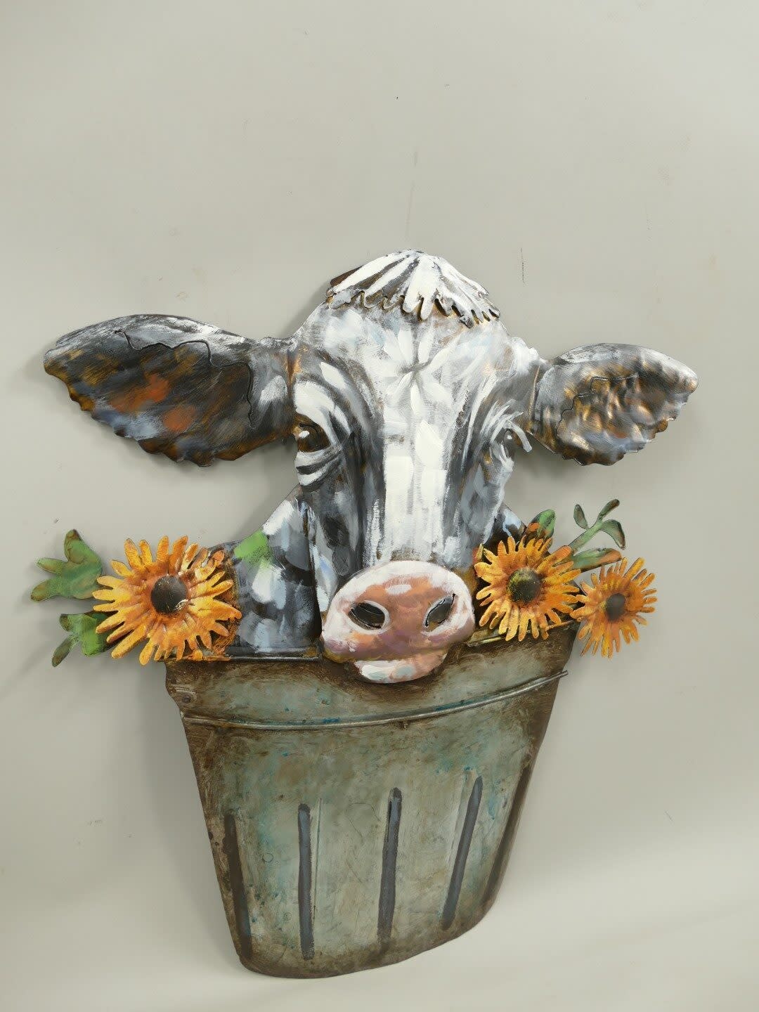 images Wanddeco Koe met emmer Eliassen.nl 340401