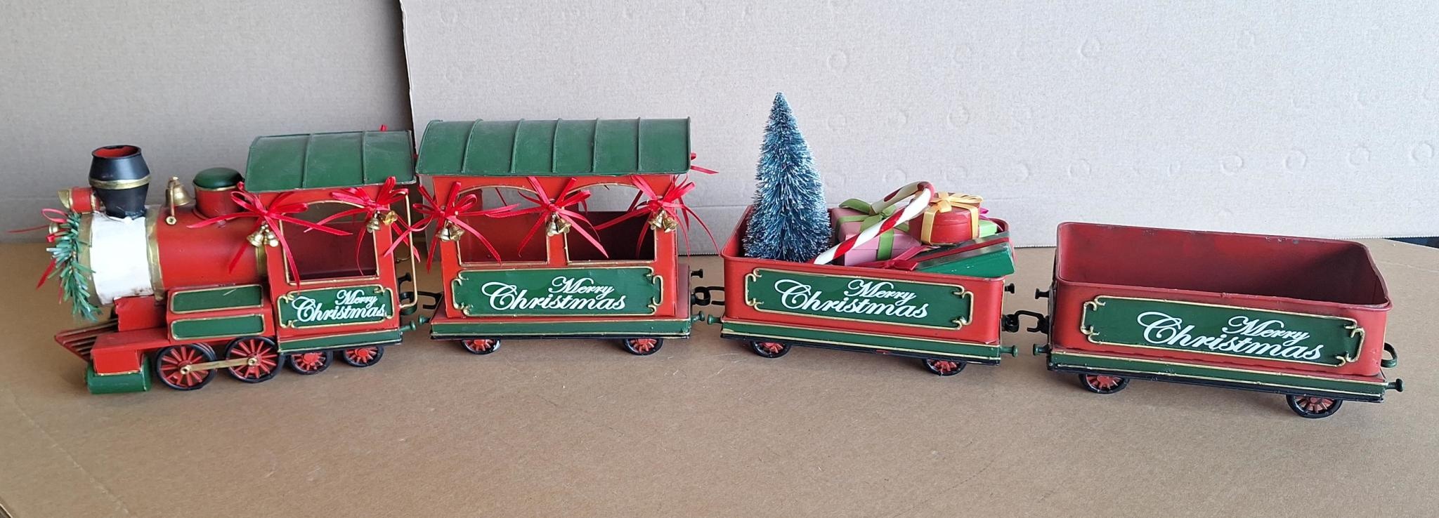 images Kersttrein Groot metaal Eliassen.nl