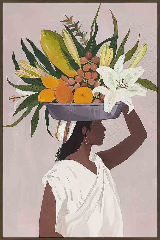 images Schilderij Vrouw met fruitschaal rechts Eliassen.nl fk9031